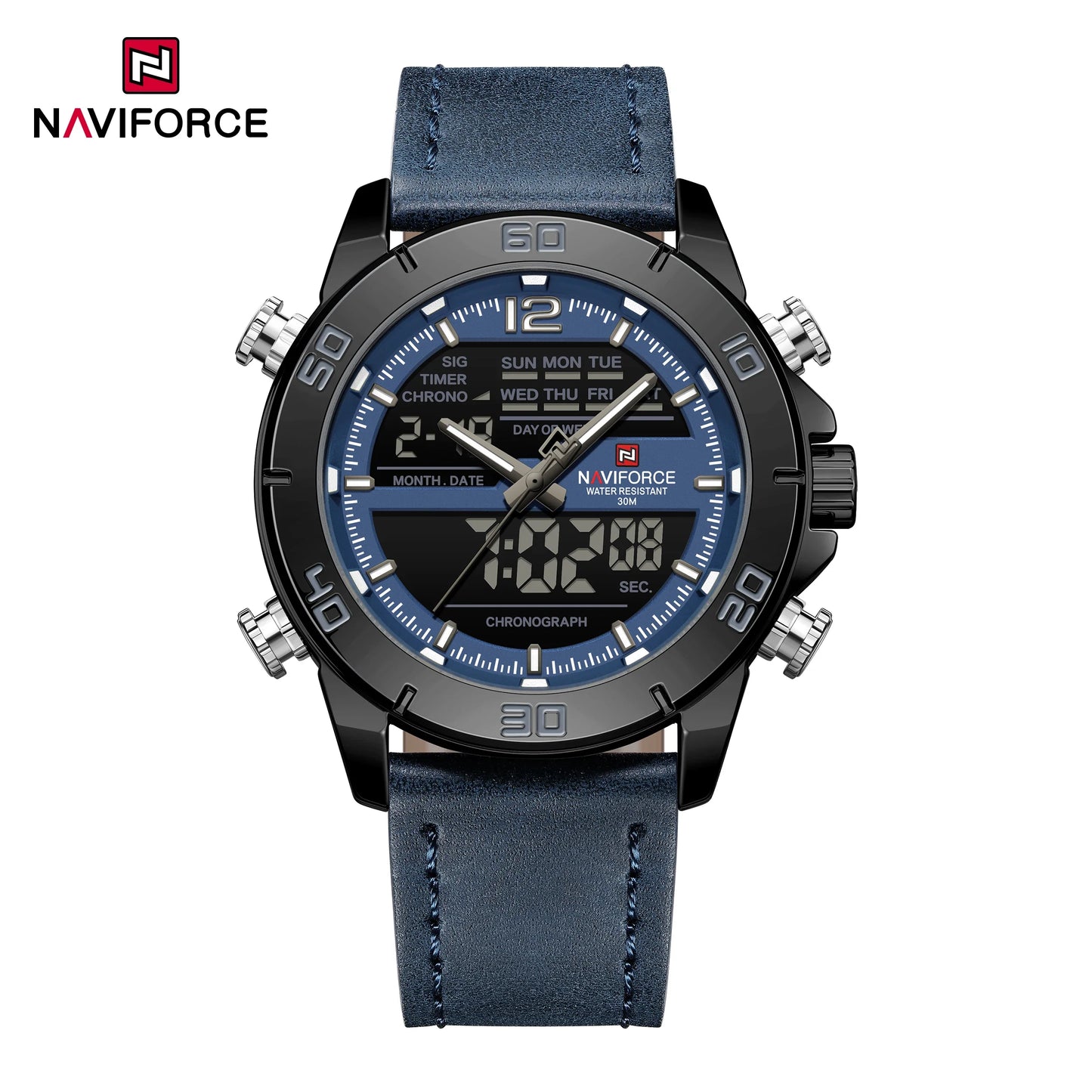 NAVIFORCE Watch 9253L Business Waterproof  Quartz Watch.