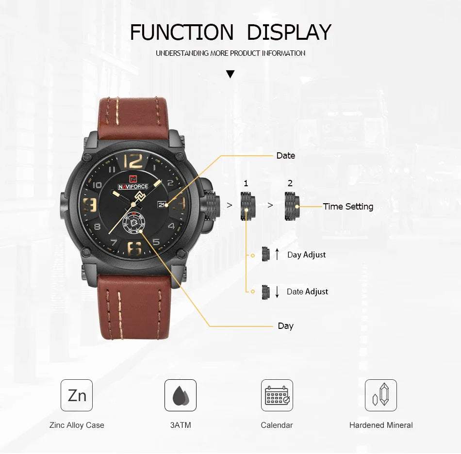 NAVIFORCE-9099-High Quality Men's Watch