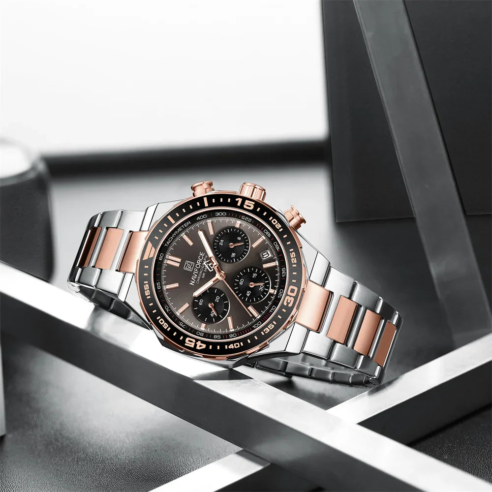 NAVIFORCE 8049 -Business Quartz Timepiece for Men
