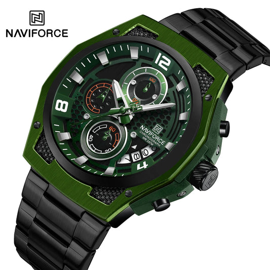 NAVIFORCE Watch 8051S Business Waterproof  Quartz Watch.