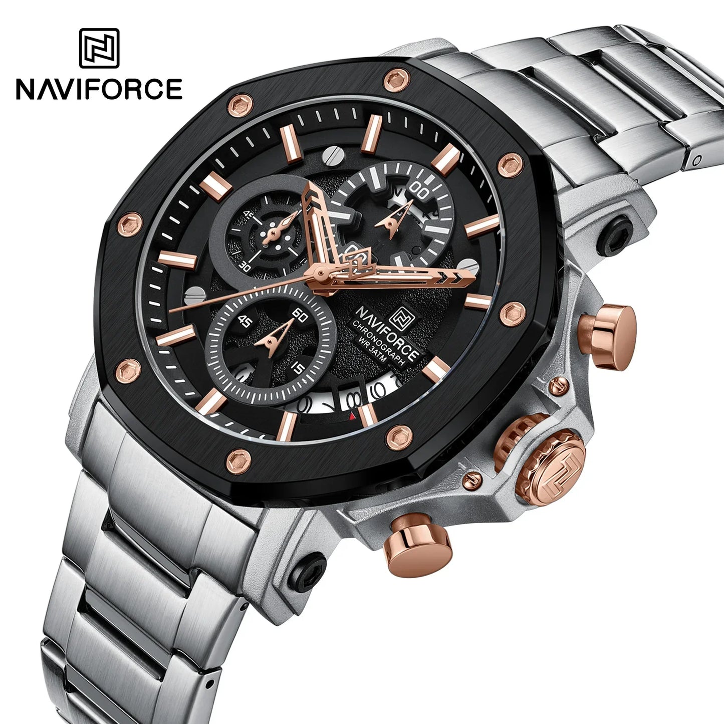 NAVIFORCE 8065 Quartz Watch for Men.