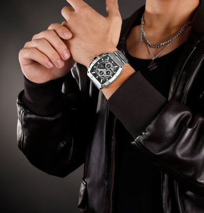 NAVIFORCE Watch 8066 Business Waterproof  Quartz Watch.