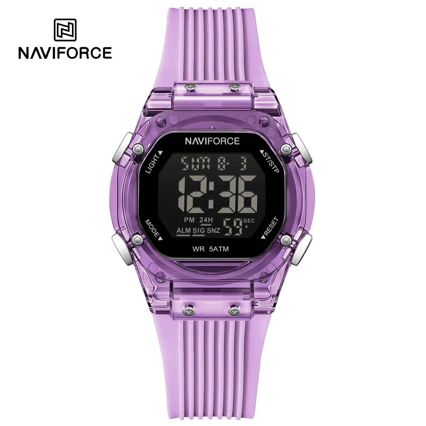 NAVIFORCE-6114-Popular waterproof electronic watch