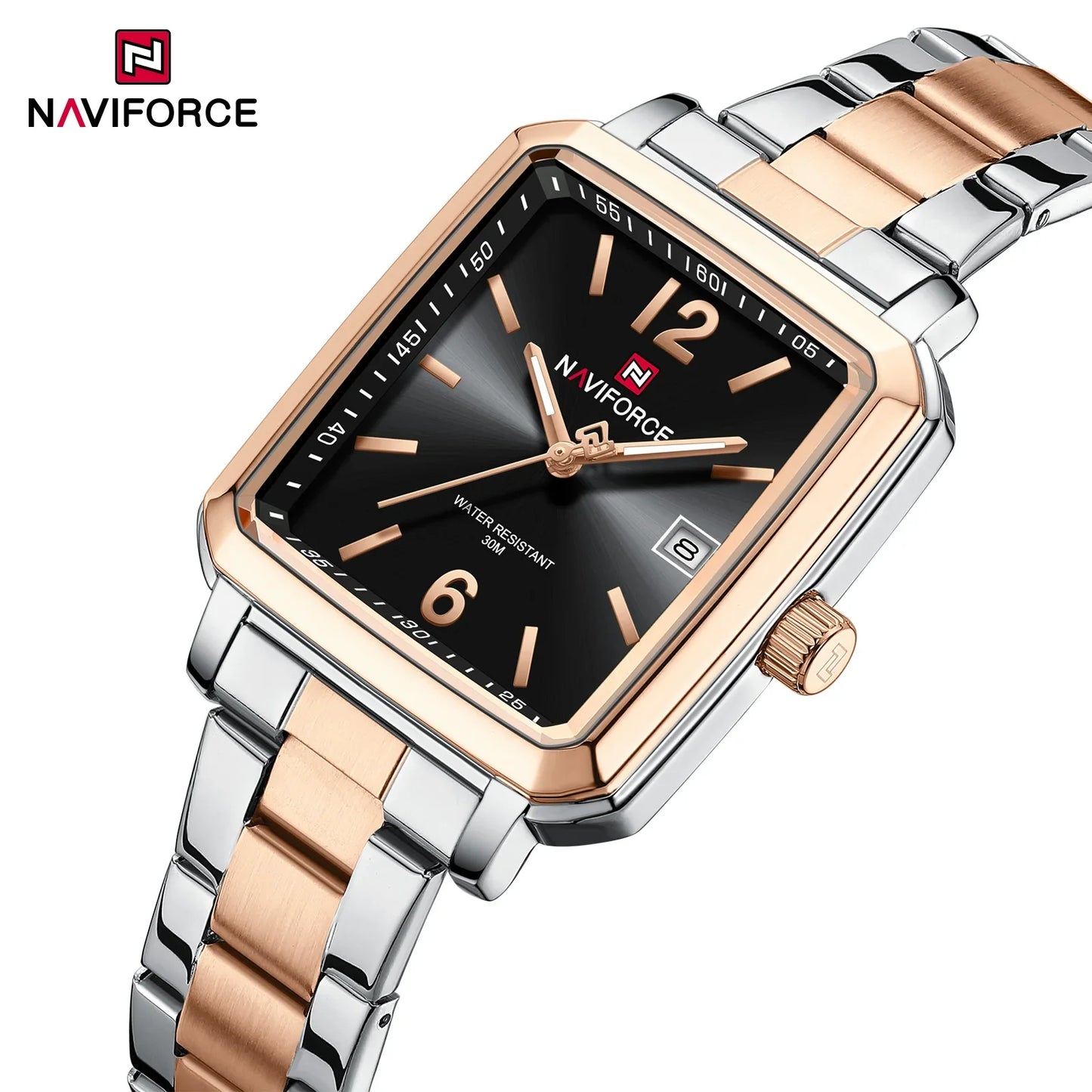 NAVIFORCE Watch 9252 Business Waterproof  Quartz Watch.