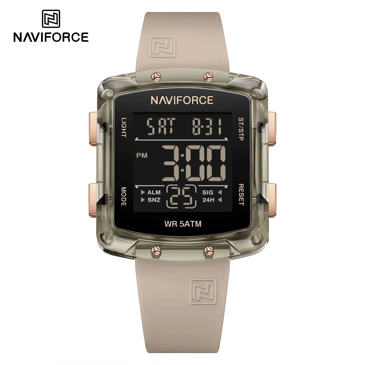 NAVIFORCE-7121-Waterproof electronic watch