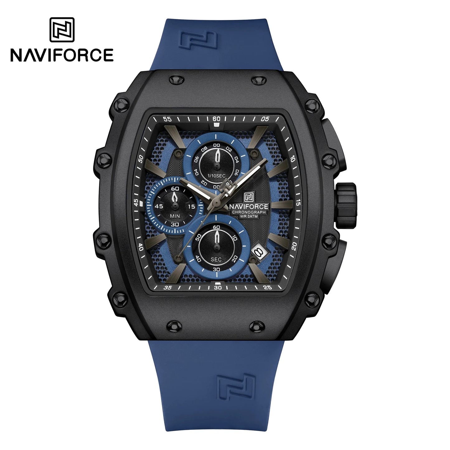 NAVIFORCE Watch 8070 Business Waterproof  Quartz Watch.