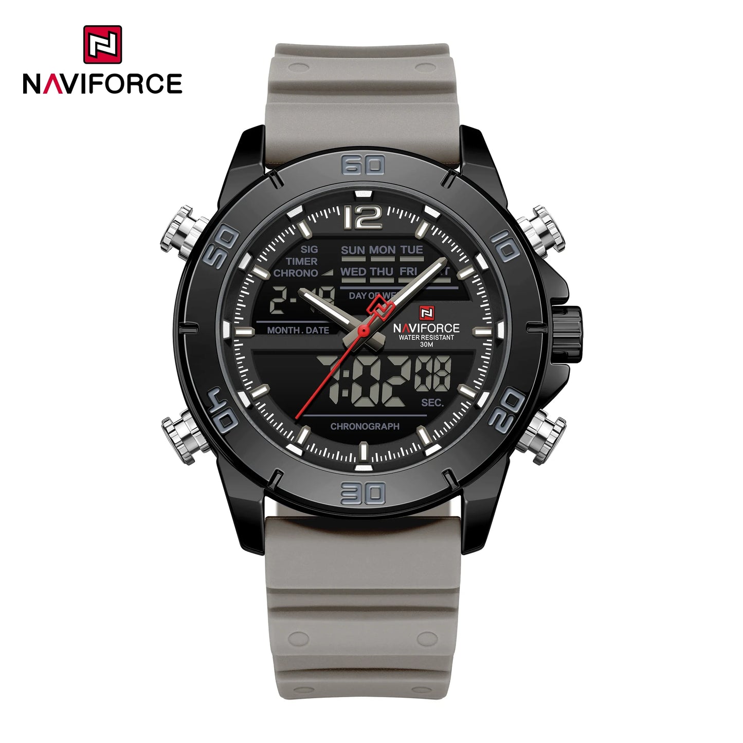 NAVIFORCE 9253T Business Waterproof  Quartz Watch.