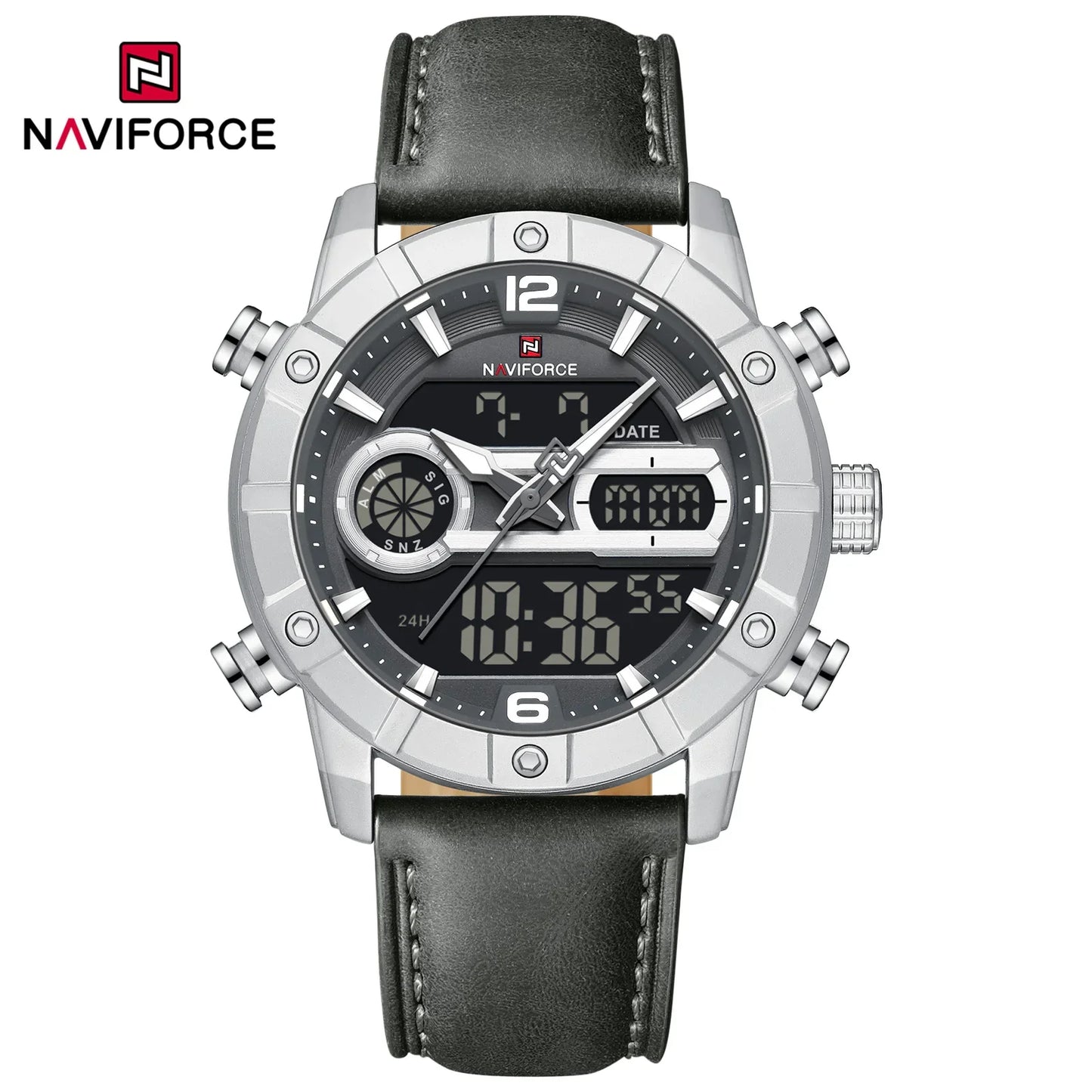 NAVIFORCE Watch 9263 Business Waterproof  Quartz Watch.