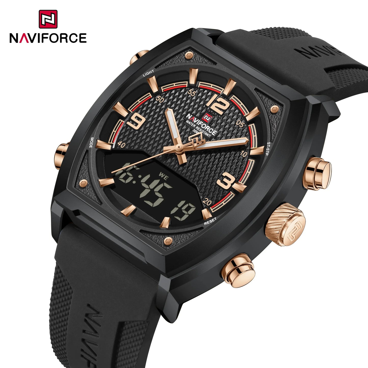 NAVIFORCE Watch 9242 Business Waterproof  Quartz Watch.