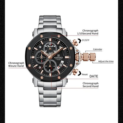NAVIFORCE 8065 Quartz Watch for Men.
