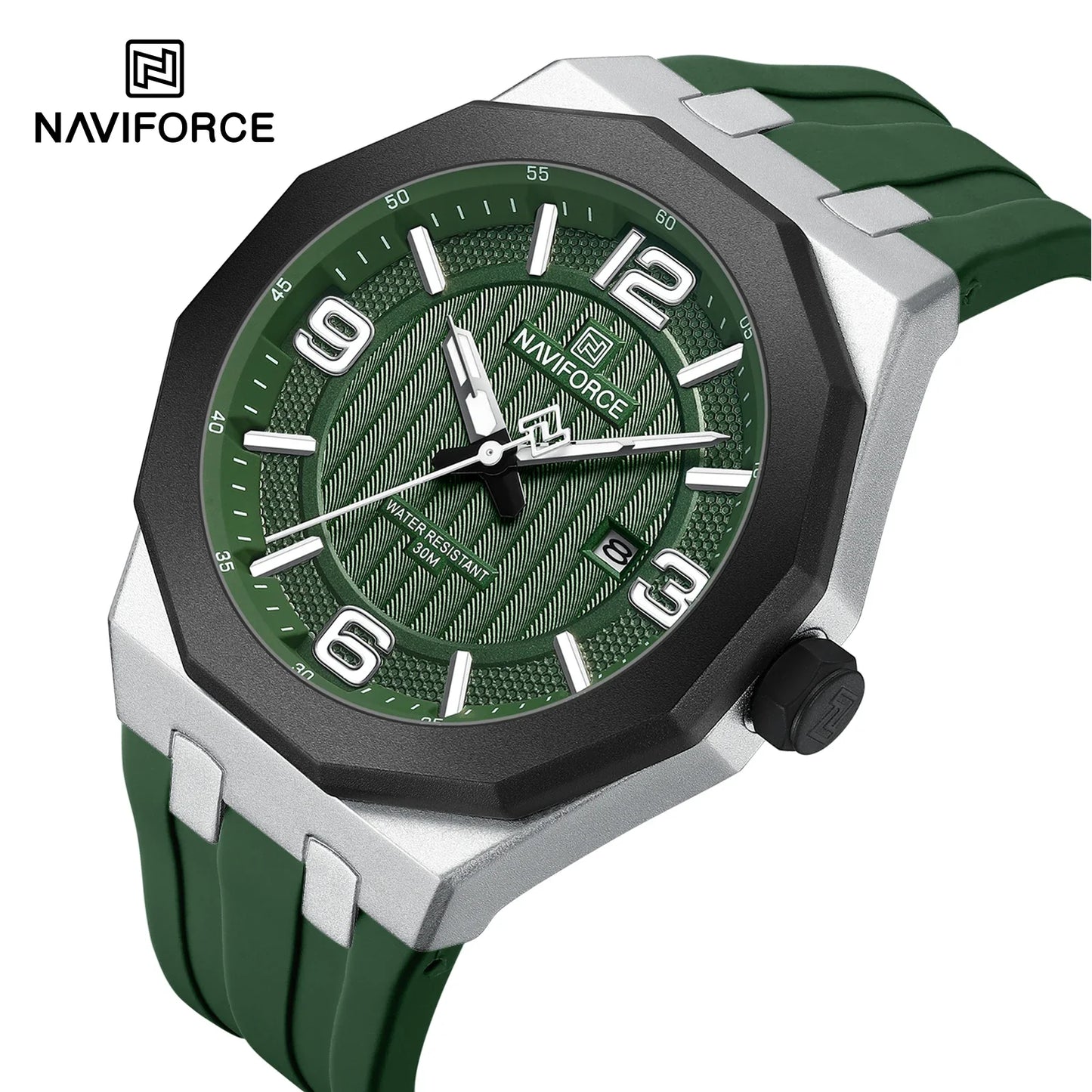NAVIFORCE Watch 8079 Business Waterproof  Quartz Watch.
