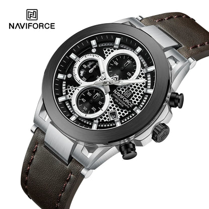 NAVIFORCE Watch 8073 Business Waterproof  Quartz Watch.