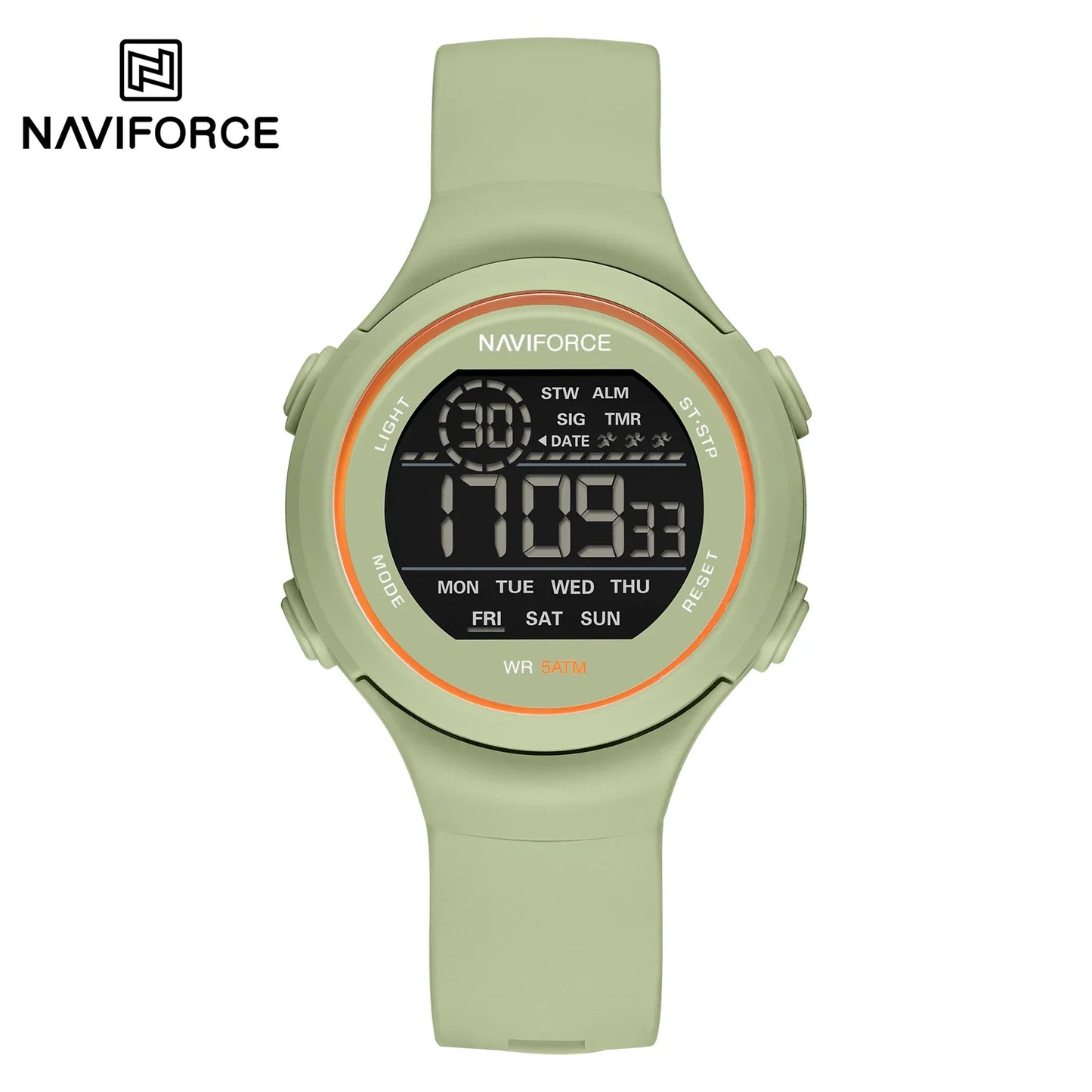 NAVIFORCE-7119-Waterproof electronic watch