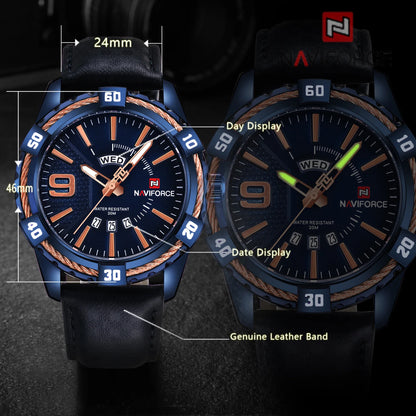 NAVIFORCE-9117-High Quality Men's Watch