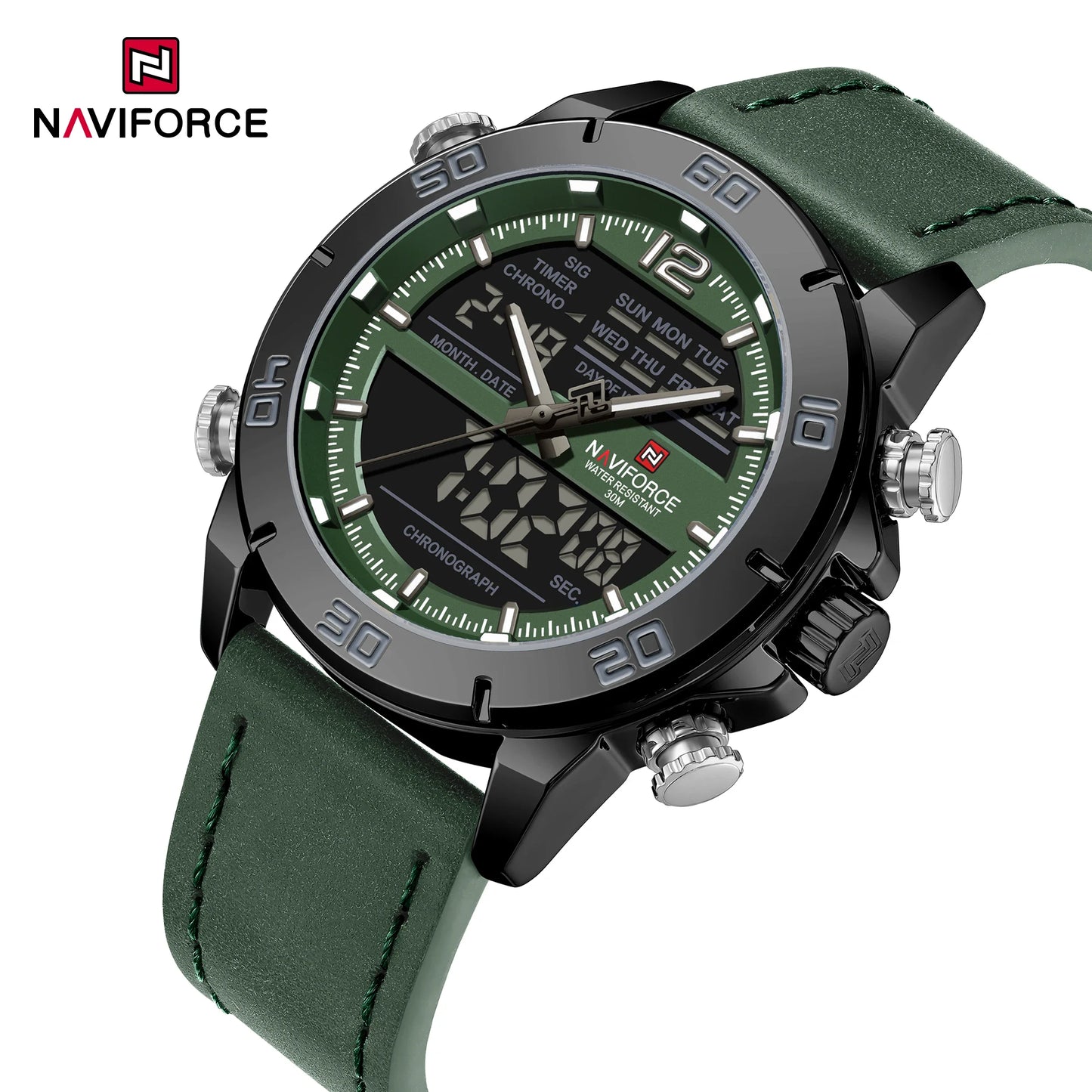 NAVIFORCE Watch 9253L Business Waterproof  Quartz Watch.