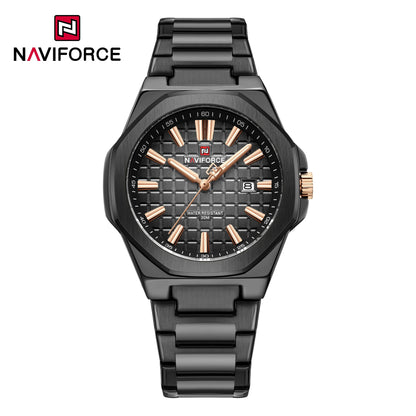 NAVIFORCE Watch 9258 Business Waterproof  Quartz Watch.