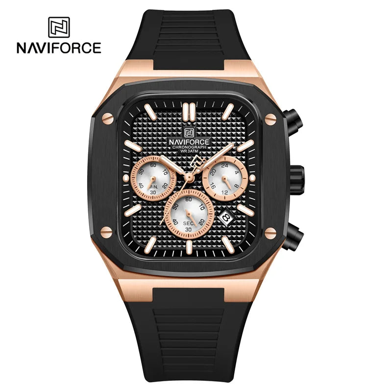NAVIFORCE 8037-Men's Waterproof Quartz Watch