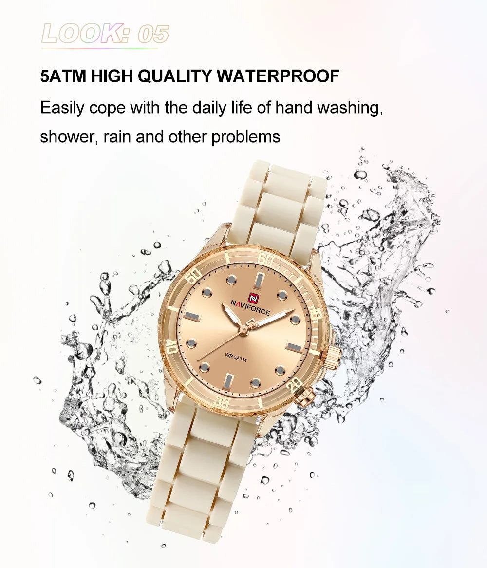 NAVIFORCE-7115-Fashion Quartz Watch
