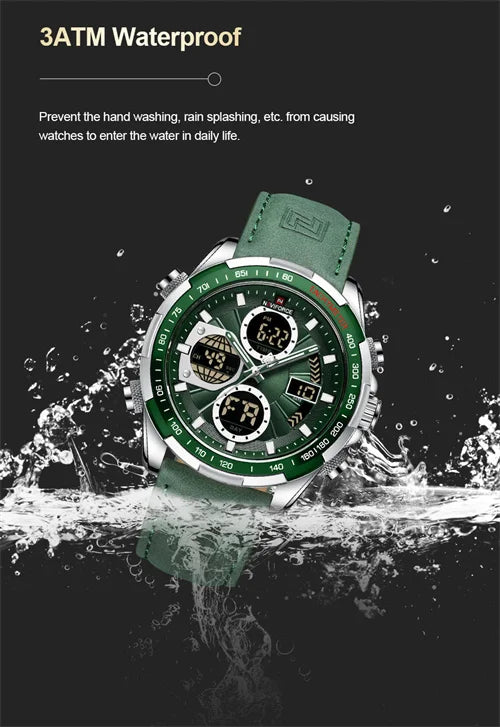 NAVIFORCE-9197-Men's Waterproof Quartz Watch