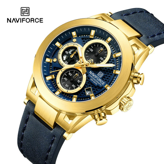 NAVIFORCE Factory 8073 Business Waterproof  Quartz Watch.
