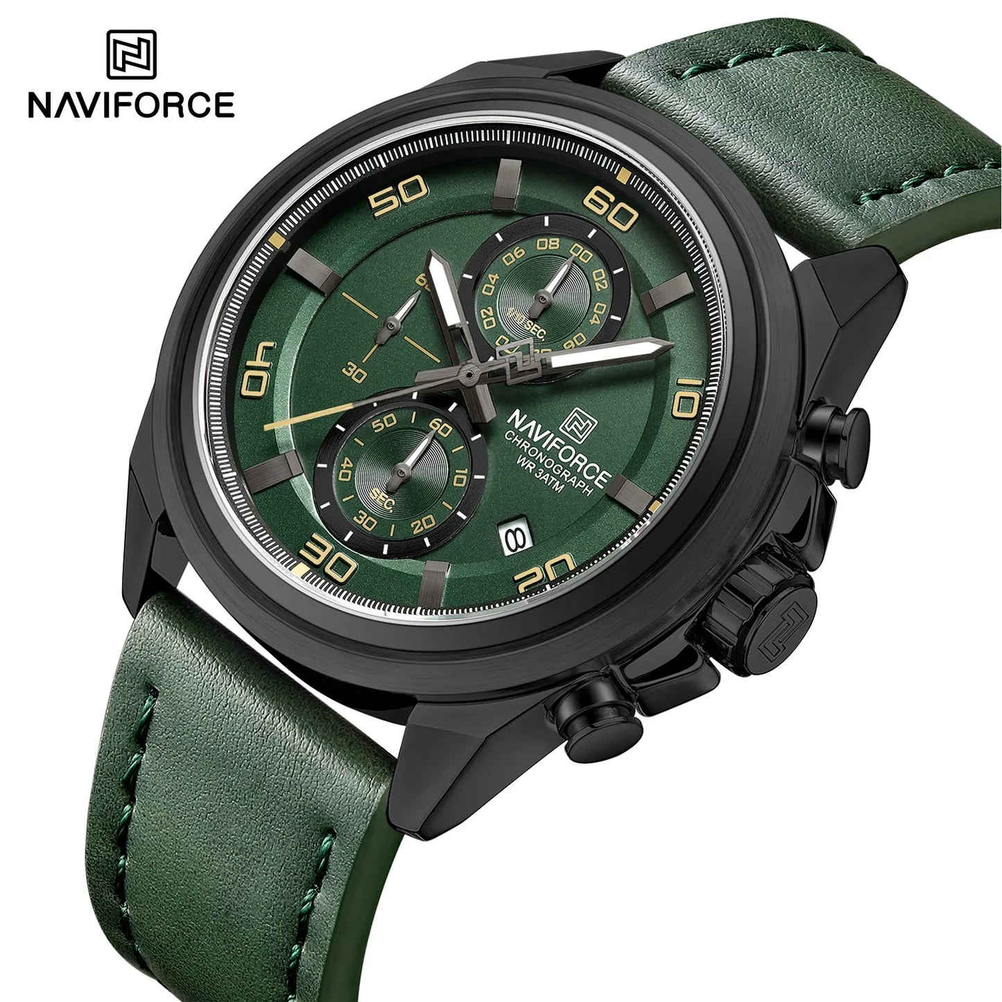 NAVIFORCE Watch 8075 Luxury Quartz Watch for Men.