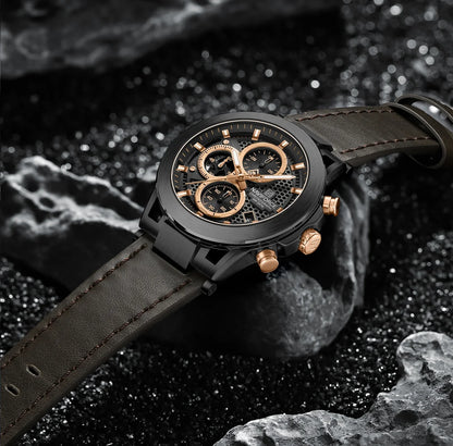 NAVIFORCE Watch 8073 Business Waterproof  Quartz Watch.