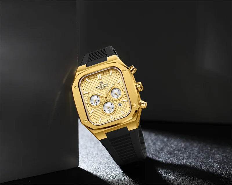 NAVIFORCE 8037-Men's Waterproof Quartz Watch