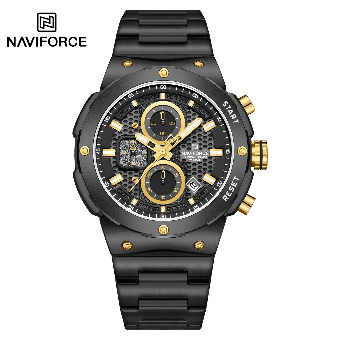 NAVIFORCE 8072 Luxury Quartz Watch for Men.