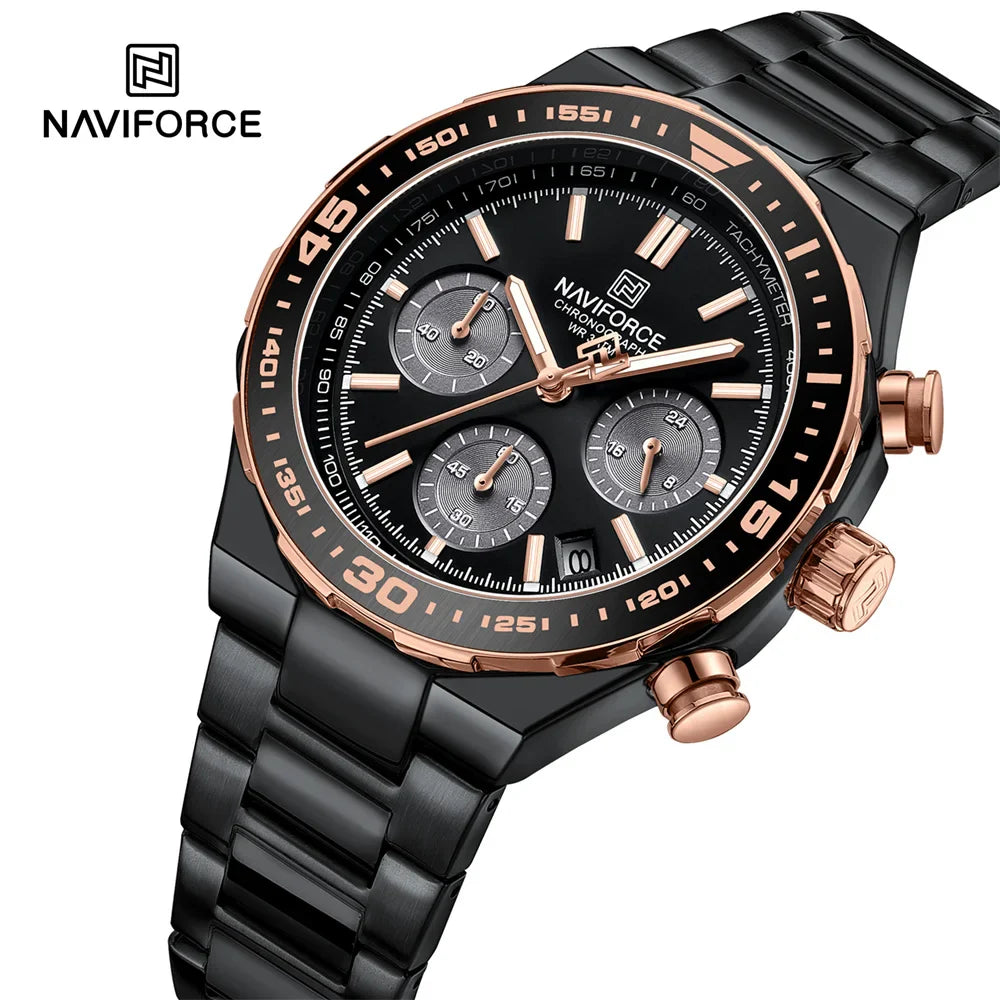 NAVIFORCE 8049-Business Quartz Timepiece for Men