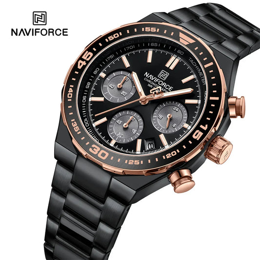 NAVIFORCE 8049-Business Quartz Timepiece for Men