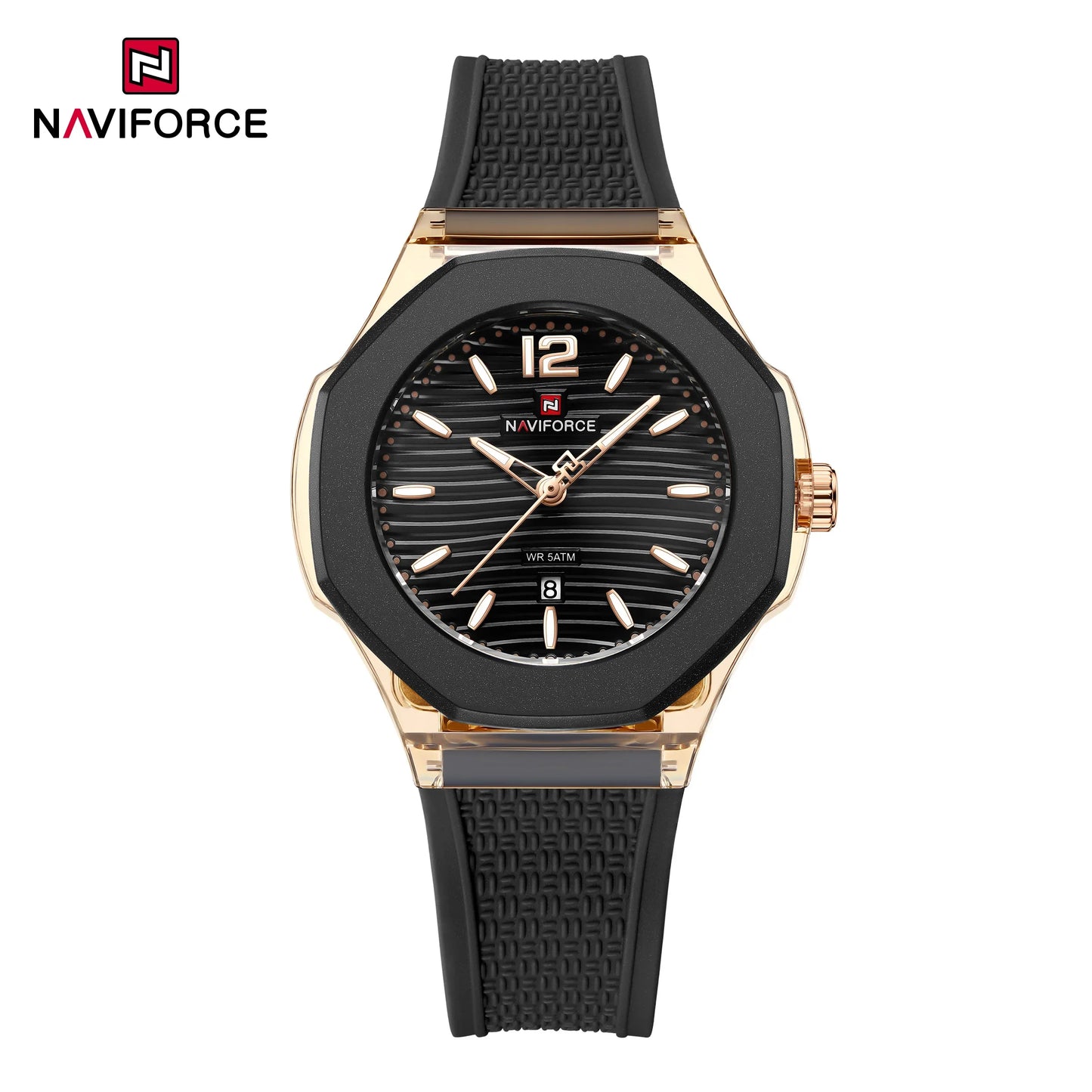 NAVIFORCE-6109-Luminous waterproof quartz watch