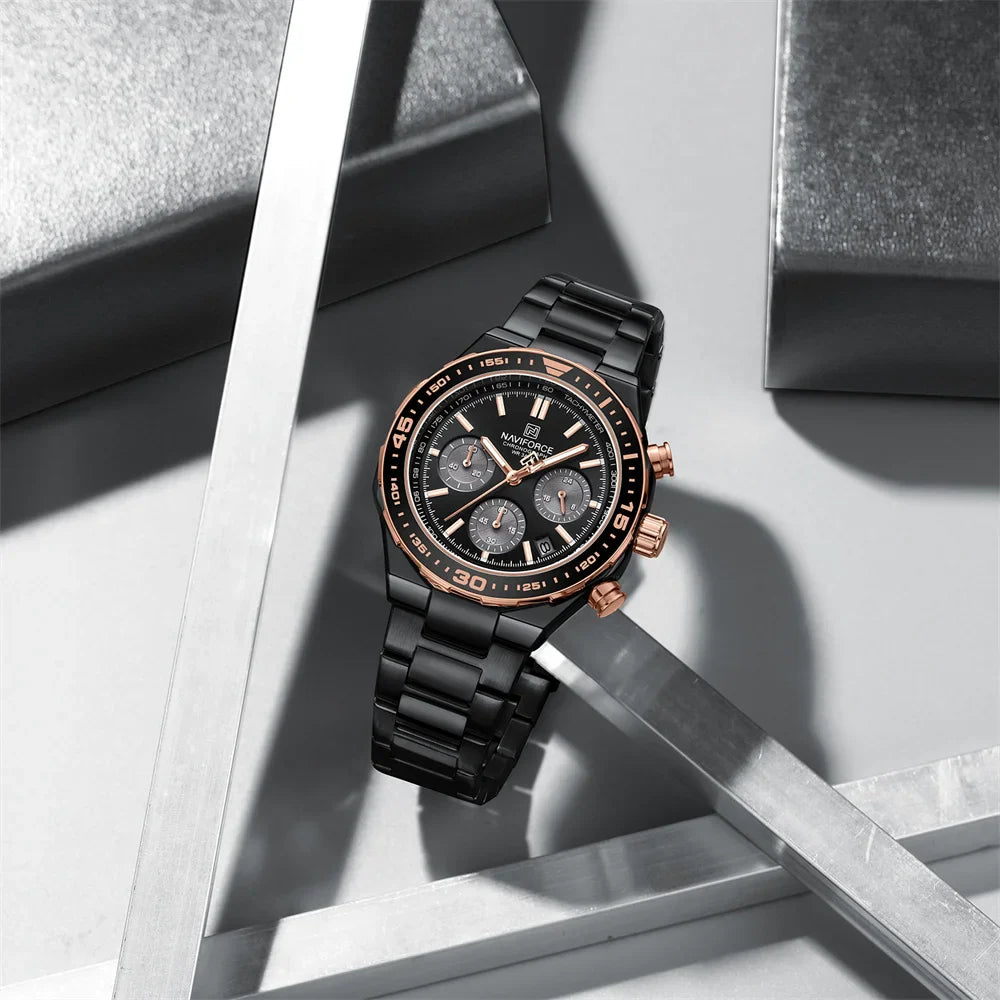 NAVIFORCE 8049-Business Quartz Timepiece for Men