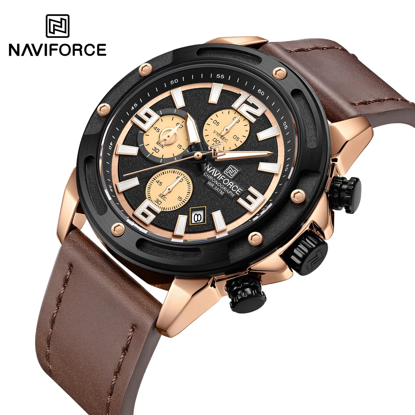 NAVIFORCE Watch 8074 Quartz Watch  for Men.