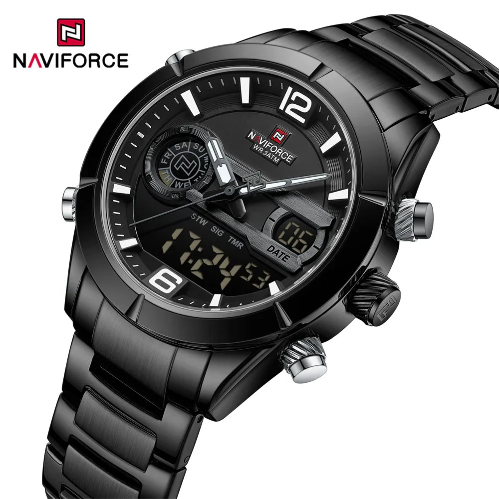 NAVIFORCE 9232-Men's Waterproof Quartz Watch