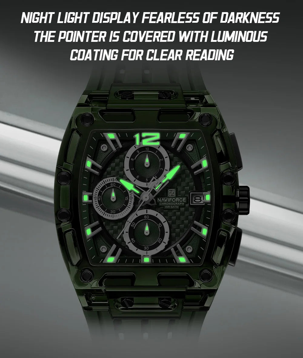 NAVIFORCE 7105-High-Quality Waterproof Watch