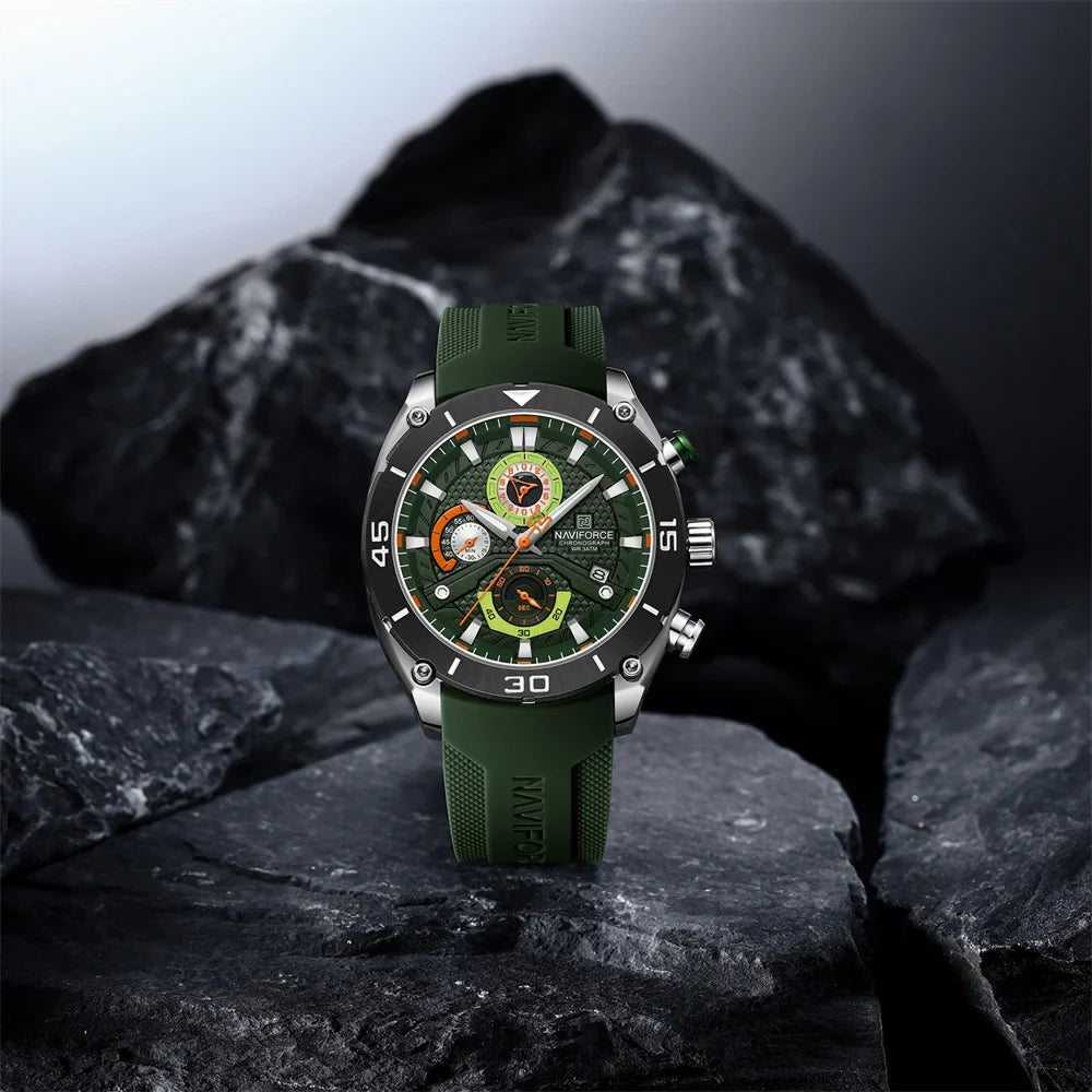 NAVIFORCE 8038-Men's Waterproof Quartz Watch