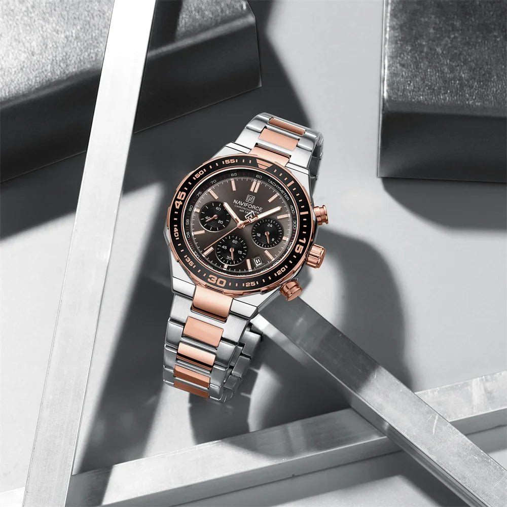 NAVIFORCE 8049 -Business Quartz Timepiece for Men