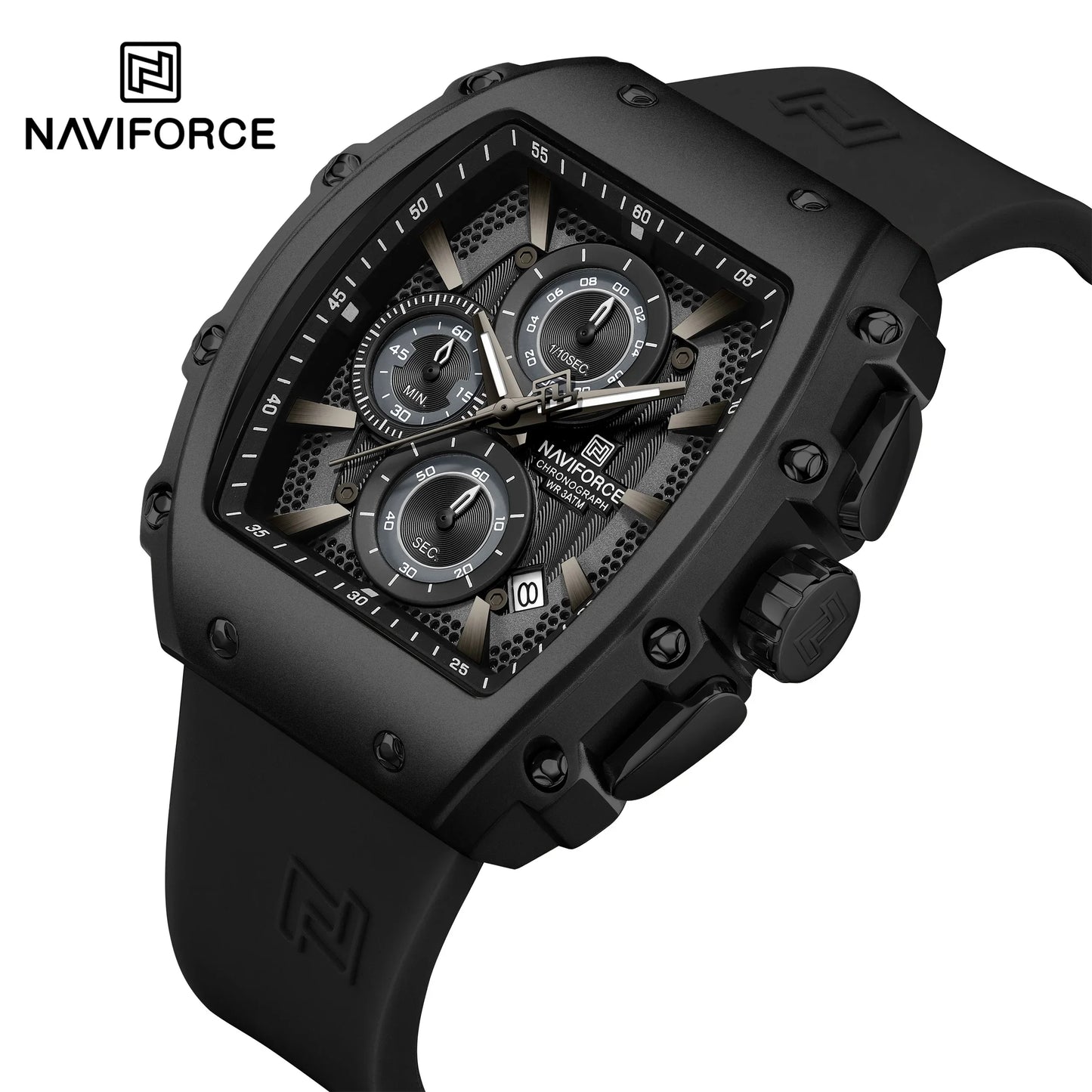 NAVIFORCE Watch 8070 Business Waterproof  Quartz Watch.