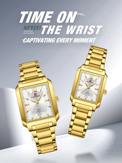 NAVIFORCE Watch 9251 Business Waterproof  Quartz Watch.