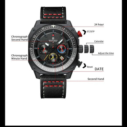 NAVIFORCE 8057 -Luxury Men's Timepiece