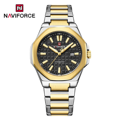 NAVIFORCE Watch 9258 Business Waterproof  Quartz Watch.