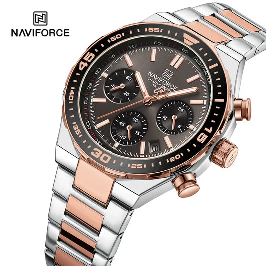 NAVIFORCE 8049 -Business Quartz Timepiece for Men