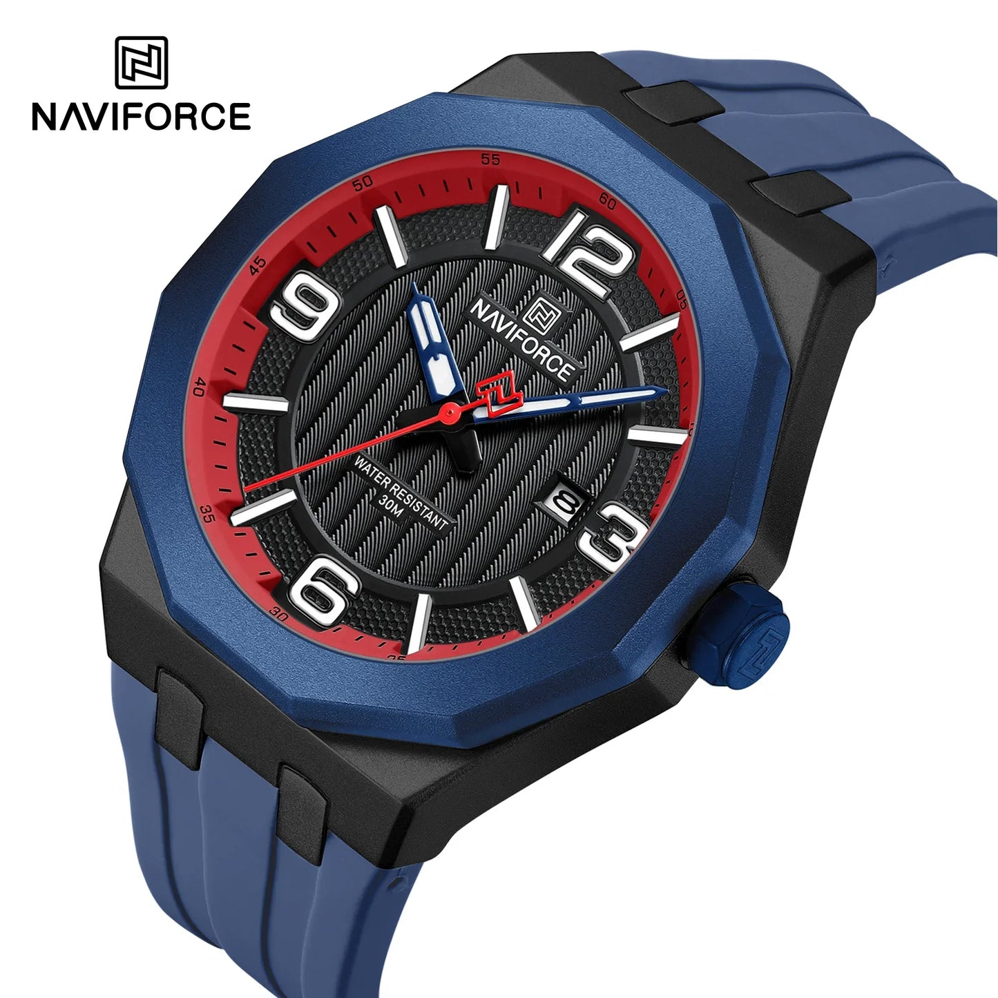 NAVIFORCE Watch 8079 Business Waterproof  Quartz Watch.