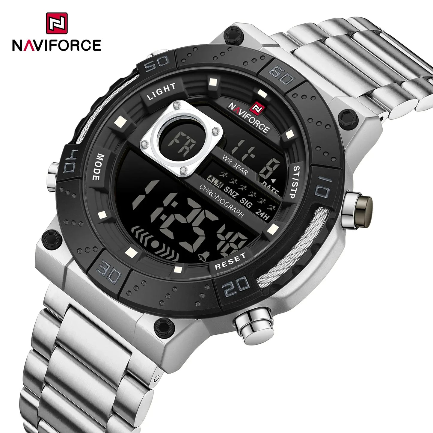 NAVIFORCE-9241S-Men's Business Watch-SBS