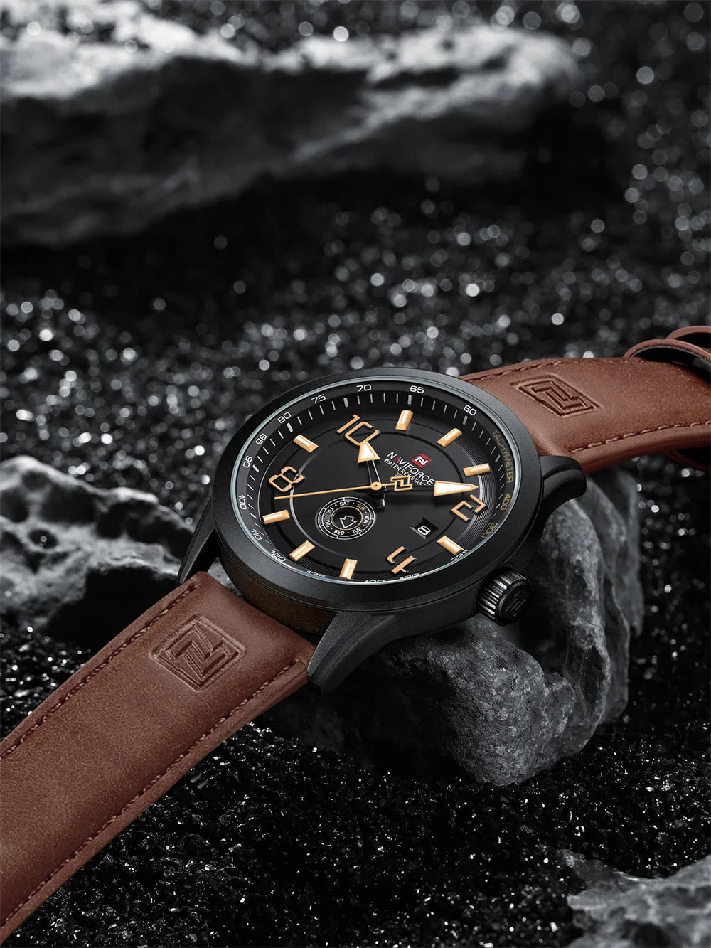 NAVIFORCE 9229-Men's waterproof quartz watch