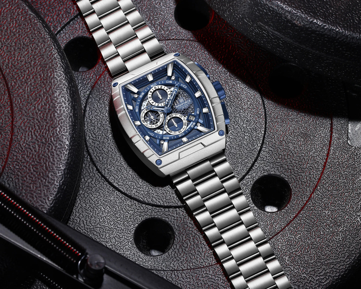 NAVIFORCE 8066 Business Waterproof  Quartz Watch.