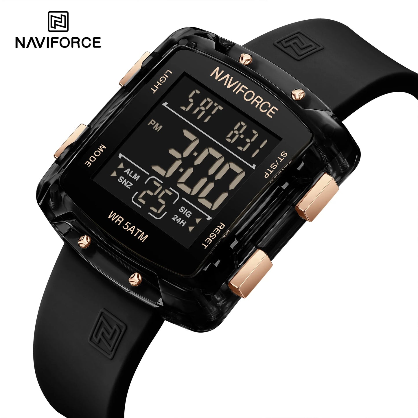 NAVIFORCE-7121-Waterproof electronic watch