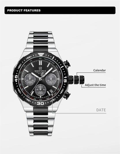NAVIFORCE 8049 -Business Quartz Timepiece for Men