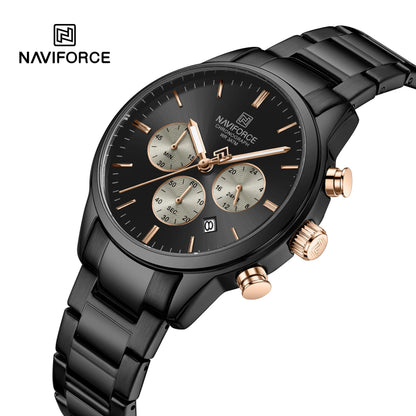 NAVIFORCE Watch 8076 Business Waterproof  Quartz Watch.