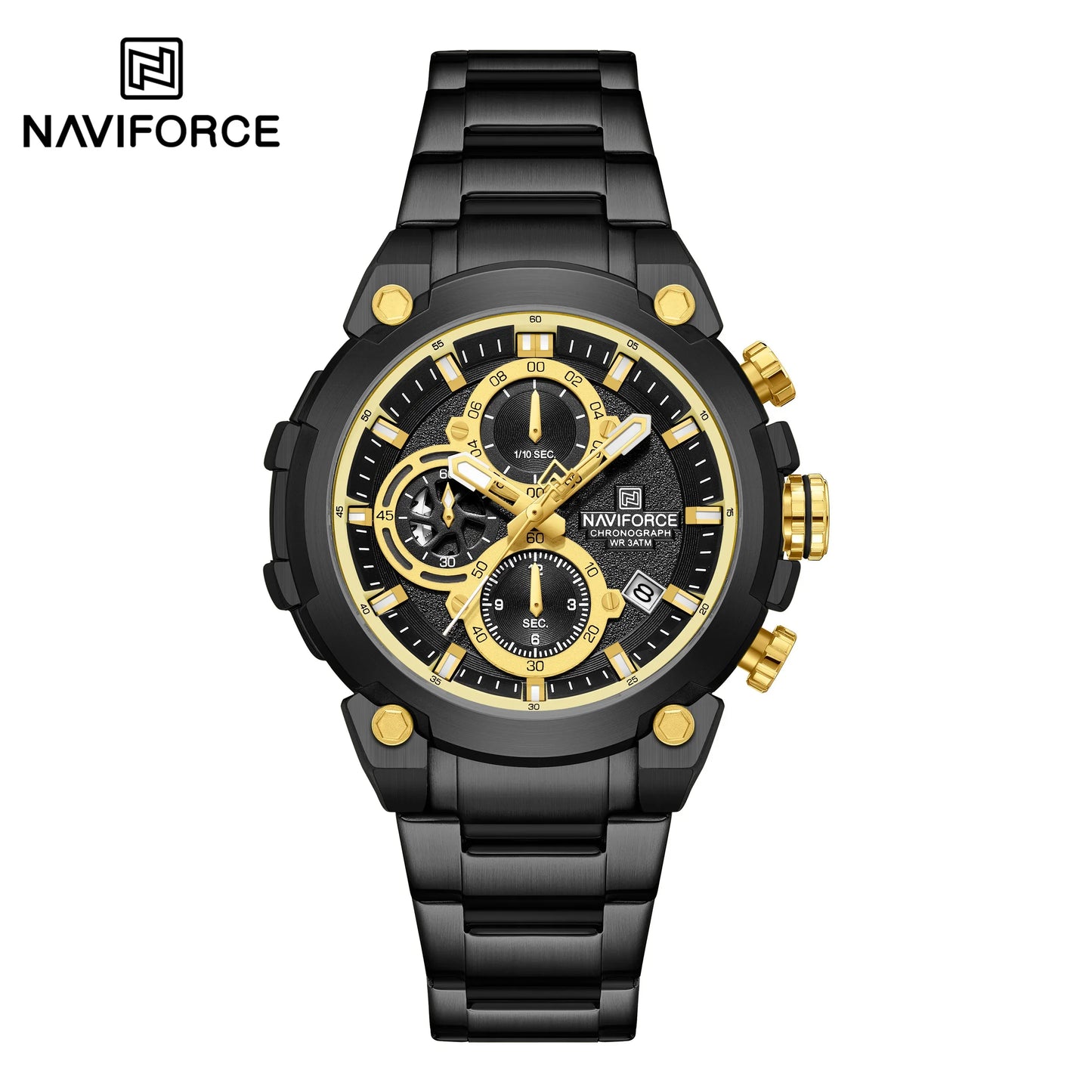 NAVIFORCE Factory 8073 Business Waterproof  Quartz Watch.